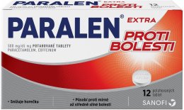 Paralen Extra proti bolesti tbl.flm. 12 x 500 mg/65 mg