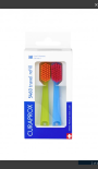 Curaprox Travel set 5460 náhradní hlavice 2 ks mix Název varianty: Barva: růžová+oranžová