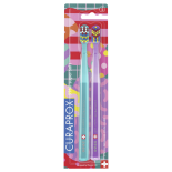 Curaprox CS 3960 Edice Wonderland super soft 2 ks Název varianty: Barva: Zelený+fialový