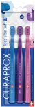Curaprox CS 5500 Kids Ultrasoft 3 ks barva: Modrá+fialová+růžová