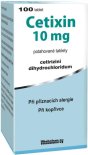 Cetixin 10 mg por.tbl.flm. 100 x 10 mg