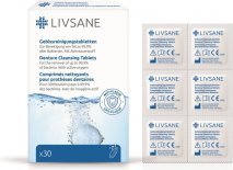 Livsane Čisticí tablety na zubní protézy 30 ks